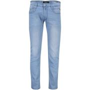 Replay Blå Denim 5-Ficksbyxor Blue, Herr