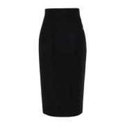 Dolce & Gabbana Midi Skirts Black, Dam