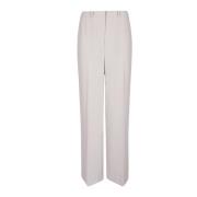 Elisabetta Franchi Bred Ben Polyester Byxa White, Dam