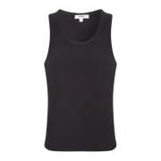 Agolde Sleeveless Tops Black, Dam