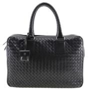 Bottega Veneta Vintage Pre-owned Laeder resvskor Black, Dam