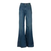 Don The Fuller Flared Jeans Blue, Dam