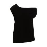 Norma Kamali T-Shirts Black, Dam