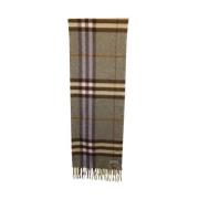 Burberry Vintage Pre-owned Kashmir sjalar Multicolor, Dam