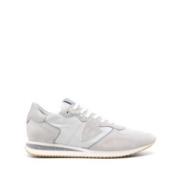 Philippe Model Logo-Patch Sneakers Gray, Herr