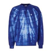 Marcelo Burlon Sweatshirts Blue, Herr