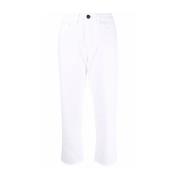 3X1 Cropped Jeans White, Dam