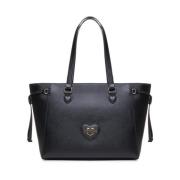 Love Moschino Tote Bags Black, Dam