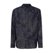 Etro Casual Shirts Blue, Herr