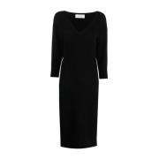 Sportmax Midi Dresses Black, Dam