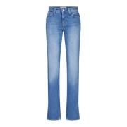 Cambio Slim-fit Jeans Blue, Dam