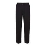 LauRie Slim-fit Trousers Black, Dam