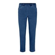 LauRie Slim-fit Jeans Blue, Dam