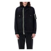 Sacai Denim Jacka Black, Herr