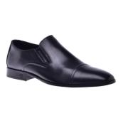 Baldinini Loafer in black calfskin Black, Herr