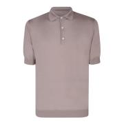 Lardini Polo Shirts Beige, Herr