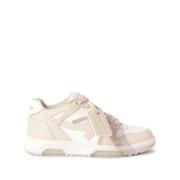 Off White Lädersneakers med Arrows Motiv White, Dam