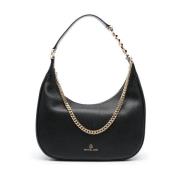 Michael Kors Svart Casual Hobo Axelväska Black, Dam