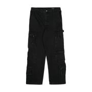 Axel Arigato Svarta Denim Cargo Jeans Black, Herr