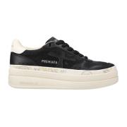 Premiata Svarta Sneakers Black, Dam