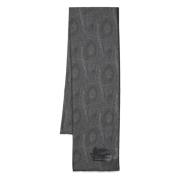 Etro Winter Scarves Black, Dam