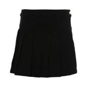 Palm Angels Short Skirts Black, Dam