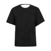 IRO Edjy Bomull T-shirt Svart Black, Dam