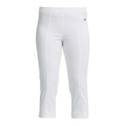 LauRie Cropped Trousers White, Dam