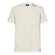 Brioni T-Shirts Beige, Herr