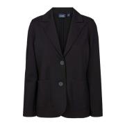 LauRie Klassisk Svart Blazer Black, Dam