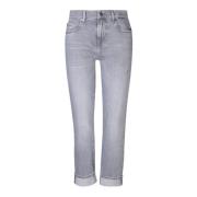 7 For All Mankind Jeans Gray, Dam