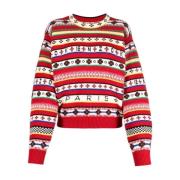 Kenzo Round-neck Knitwear Multicolor, Dam