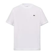 Lacoste T-shirt med logotyp White, Herr