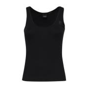 PINKO Sleeveless Tops Black, Dam