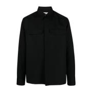 Jil Sander Blouses Shirts Black, Herr