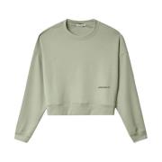 Hinnominate Grön Aloe Sweatshirt Green, Dam