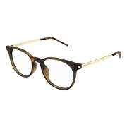 Saint Laurent Designer Glasögon SL 683/F Svart Brown, Unisex