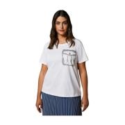 Marina Rinaldi T-Shirts White, Dam