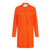 Harris Wharf London Single-Breasted Coats Orange, Dam