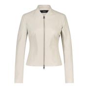 Arma Leather Jackets Beige, Dam