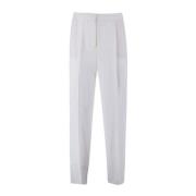 Emporio Armani Trousers White, Dam