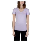 Guess T-Shirts Purple, Dam