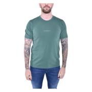 C.p. Company Anka Grön Logotyp T-shirt Ss24 Green, Herr