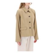 Skall Studio Light Jackets Beige, Dam