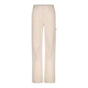 Isabel Marant Straight Jeans Beige, Dam