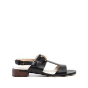 Tod's Flat Sandals Black, Dam