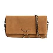 Zadig & Voltaire Bag Rock Suede Brown, Dam