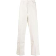 Lemaire Straight Trousers White, Herr