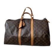 Louis Vuitton Vintage Pre-owned Canvas louis-vuitton-vskor Brown, Dam