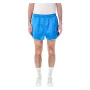 Wales Bonner Shorts Blue, Herr